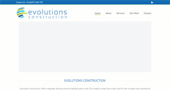 Desktop Screenshot of evolutionsconstruction.com